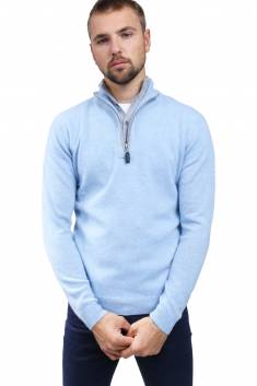 Pull col camionneur cachemire double col