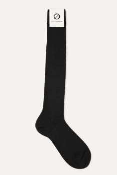 5 X Paires de chaussettes hautes Homme Mérinos Noir